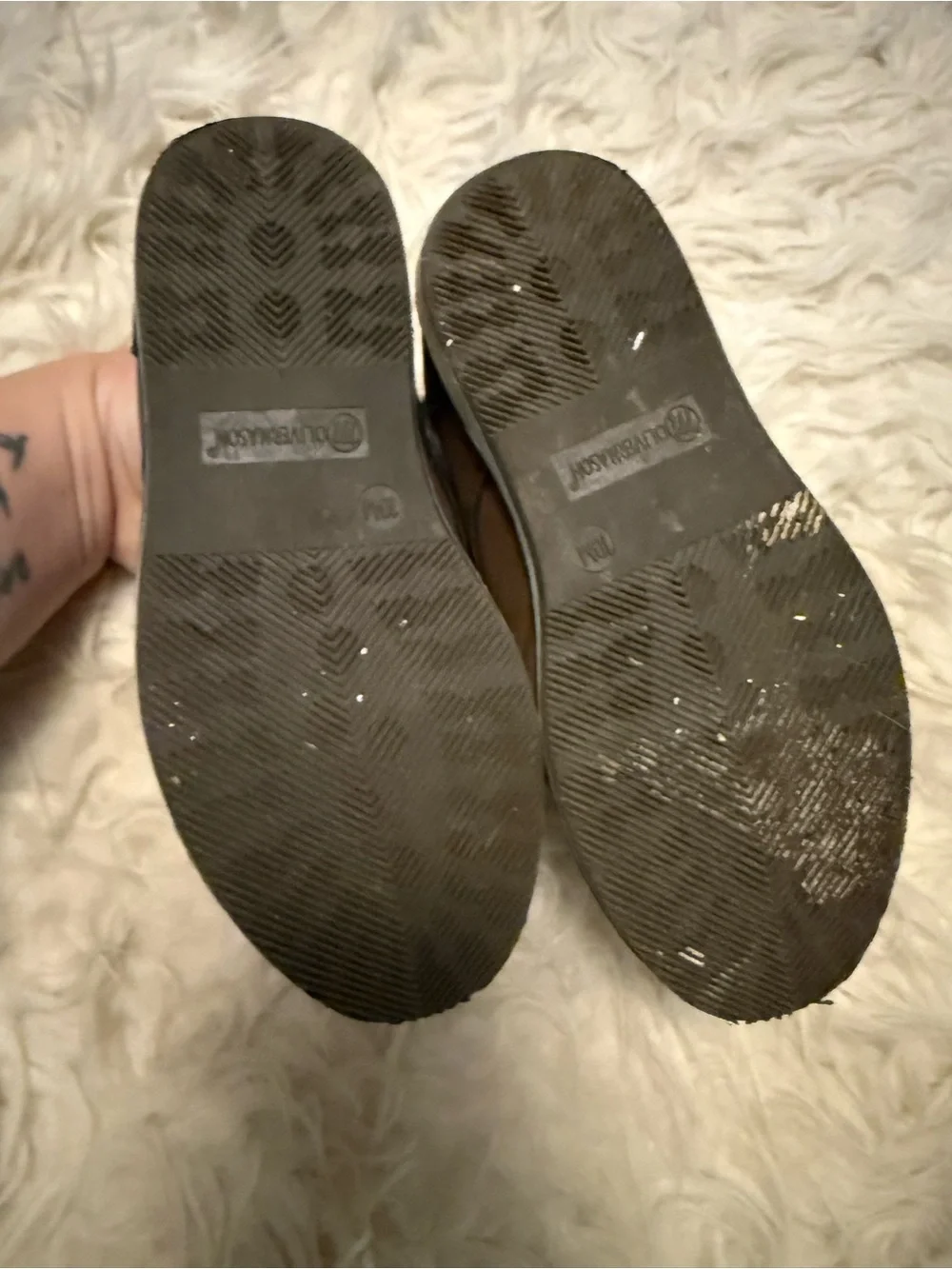 Kids Brown Casual Lace-Up Shoes